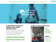 Tablet Screenshot of lacrossepromise.org